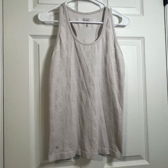 Athleta Speedlight Snake Skin Racerback Tank Size M - Picture 1 of 5